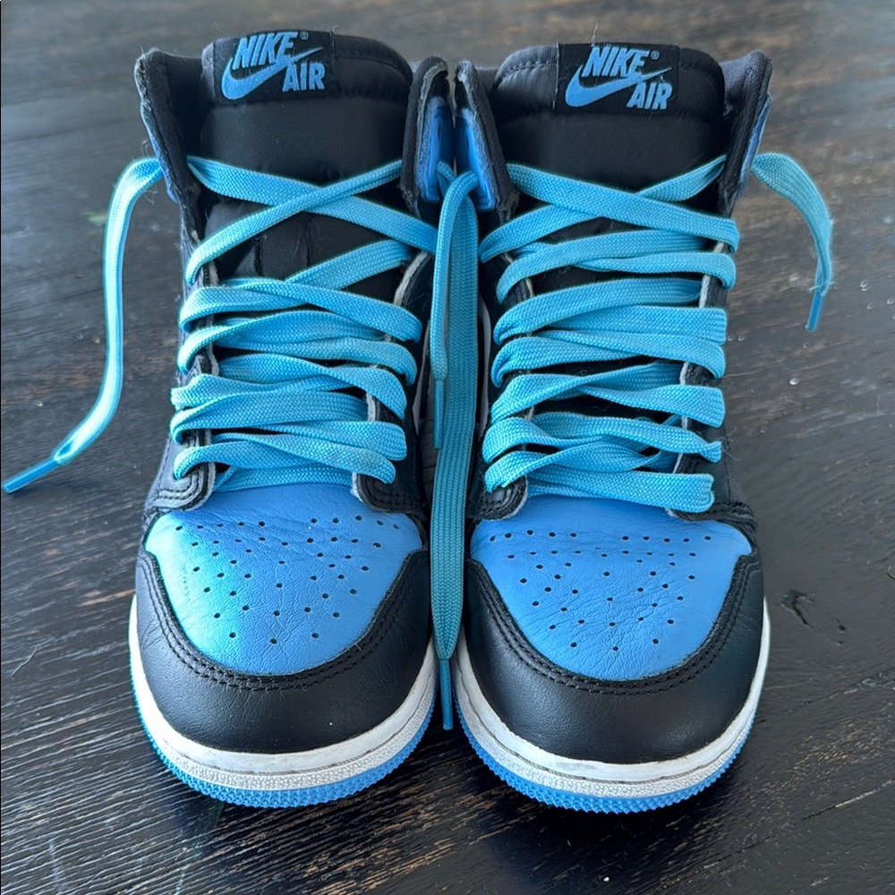 Nike Kids Air Jordan Sneakers - Blue and Black